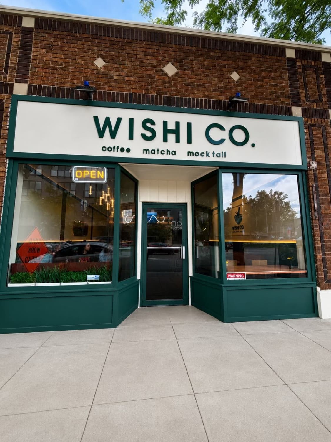 Wishi Co. storefront on Nicollet Avenue, Minneapolis.
